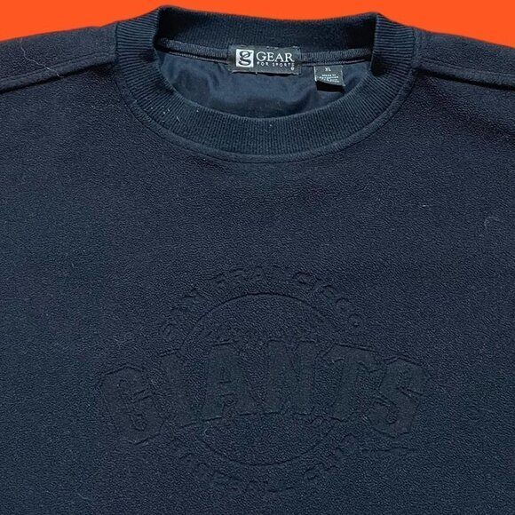 Vintage San Francisco Giants fleece crewneck sweatshirt - Picture 4 of 6